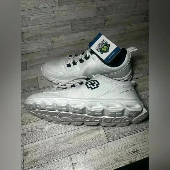 SWISS BRAND Belsan Court Shoes for Men Size 10 - Picture 2 of 9